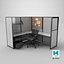 Detailed Cubicle