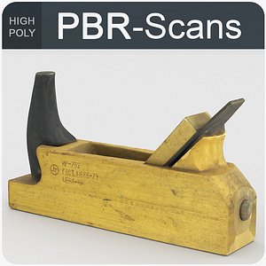 jackplane tool wood model