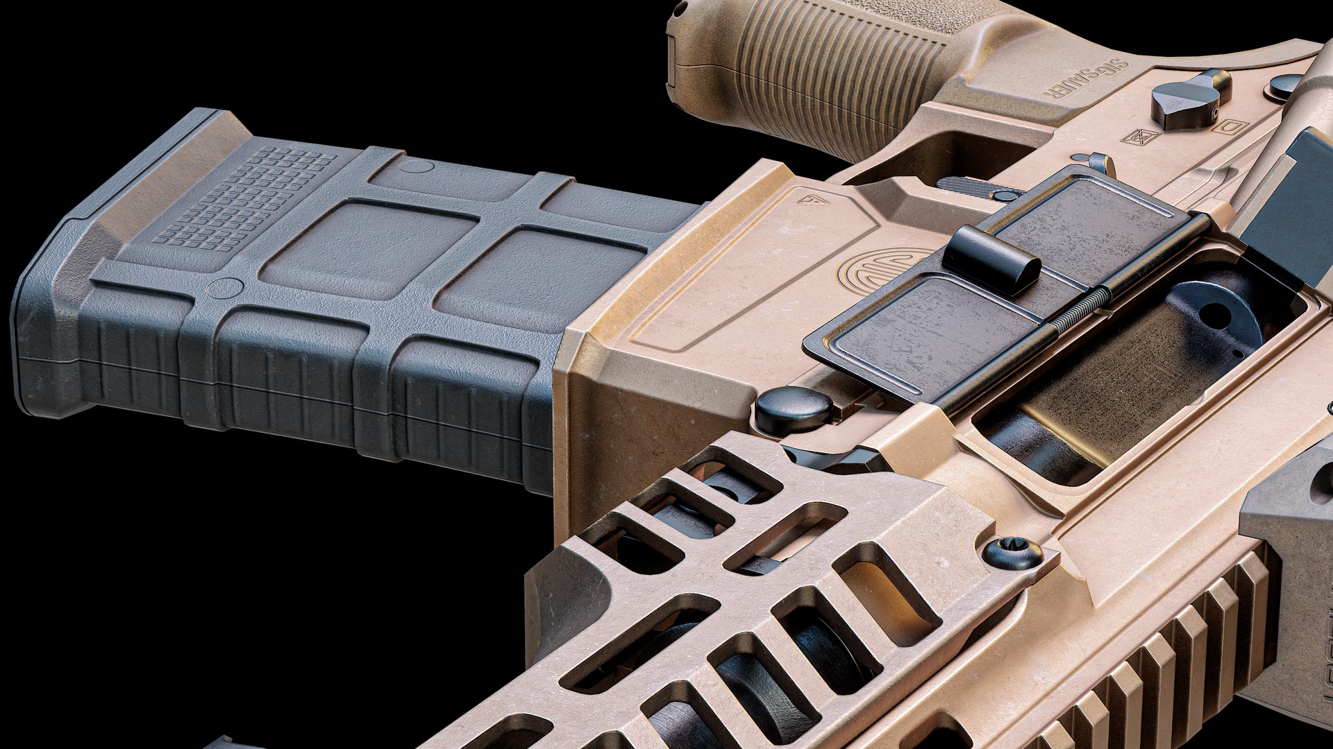 3D Sig Sauer MCX Spear Rifle With Collimator PBR model https://p.turbosquid.com/ts-thumb/eO/BNnArY/js/r060/png/1750697630/1920x1080/fit_q87/cb5957d00f0502776e9c7e40f62814cead2ed657/r060.jpg
