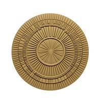 Modern Circular Geometric Relief wall decor STL Mural CNC 436