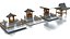 Japanisches Architektur-Megapaket: 59 Gebäude-Kitbash