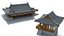 Japanisches Architektur-Megapaket: 59 Gebäude-Kitbash