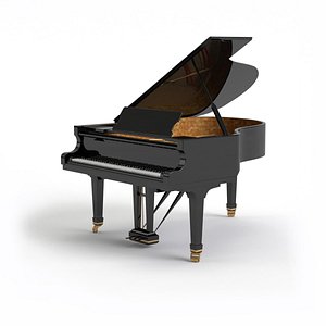 3d generic grand piano
