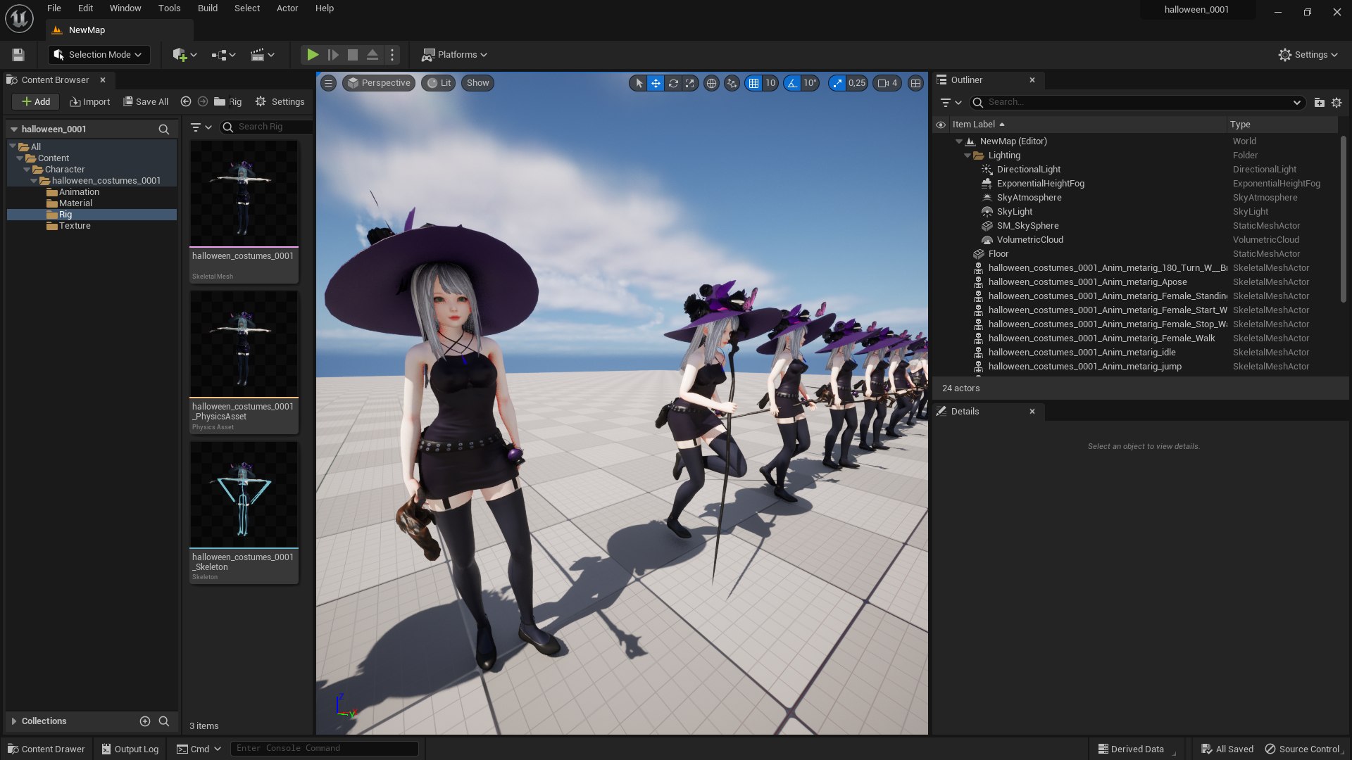 Halloween costume 0001 - Rig - Unreal - Unity - Blender - Animated - Realistic Female Character 3D https://p.turbosquid.com/ts-thumb/eO/G19rym/8V/7/png/1760383408/1920x1080/fit_q87/61a41e36d1f2d6c5837b49df7367e09957b8e9a8/7.jpg