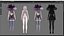 Halloween costume 0001 - Rig - Unreal - Unity - Blender - Animated - Realistic Female Character