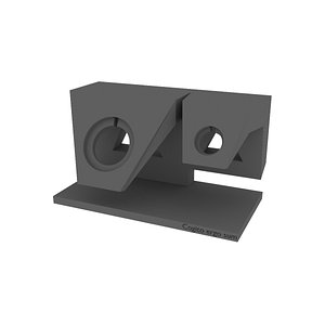 3D Iphone 12 and apple watch stand model