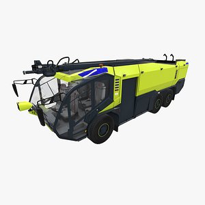 rosenbauer panther 6x6 3D model