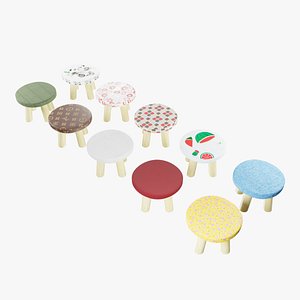 3D small stool children