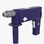 Drill pistol grip base mesh