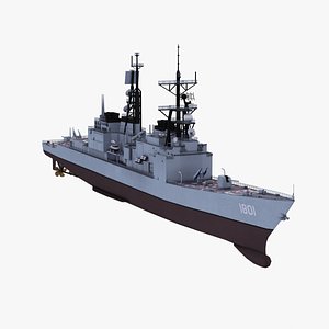 kee lung class ddg 3d model