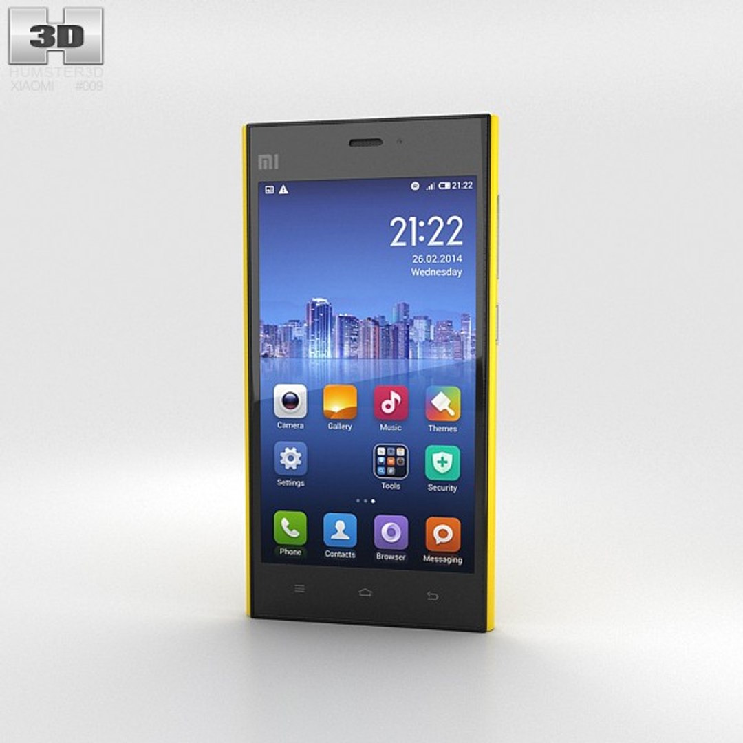 3d xiaomi mi3 mi