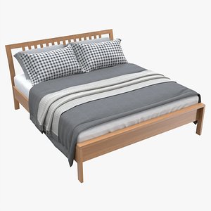 Super Kingsize Bed Ercol Bosco model