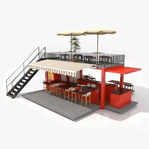 Container Fast Food Restaurant