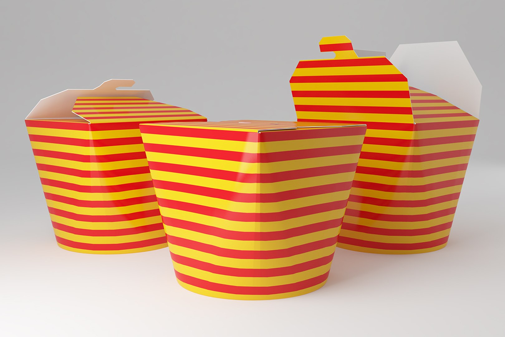 3D Wok Box - TurboSquid 1225559