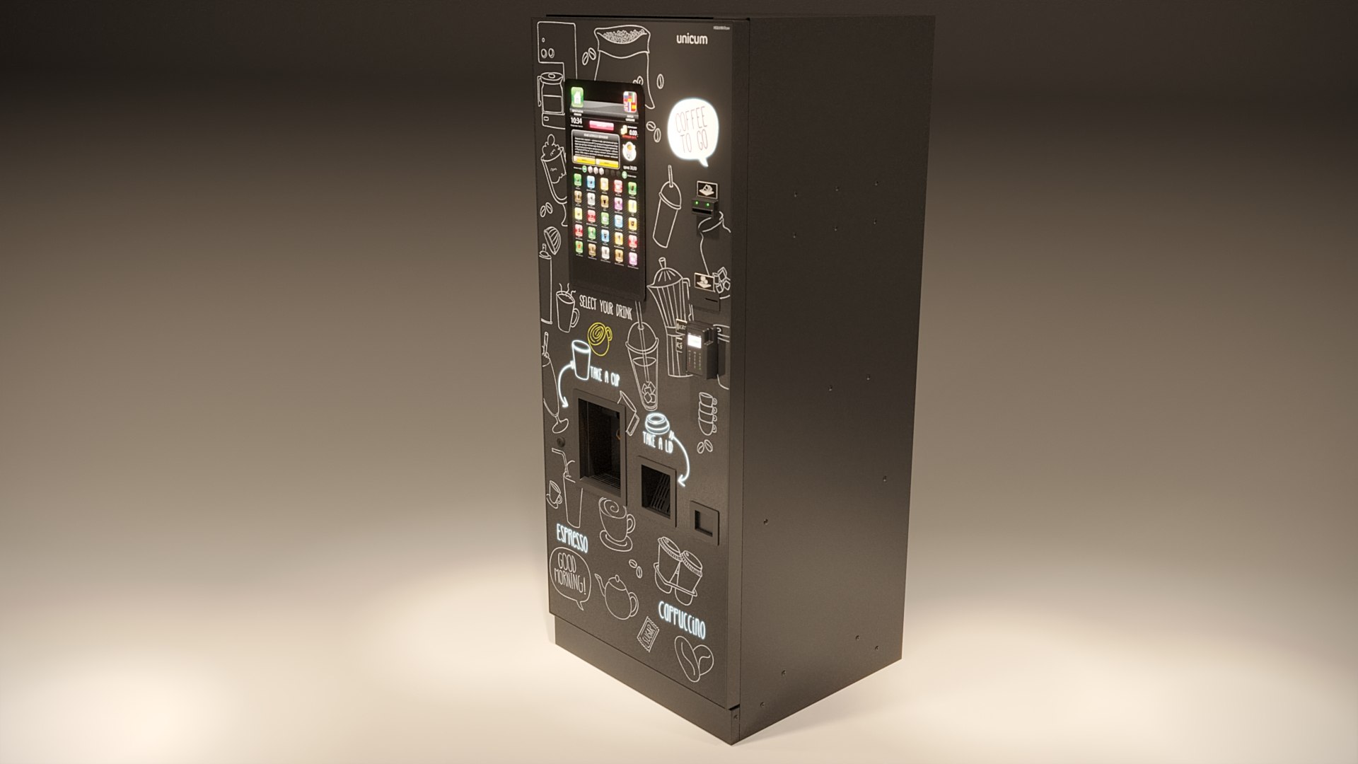 Coffee machine 3D https://p.turbosquid.com/ts-thumb/eO/cp7yIX/Wp/coffie_mashine_0041/jpg/1701776218/1920x1080/fit_q87/3050de631b633c557d91834f366fbe993fc7f9e9/coffie_mashine_0041.jpg