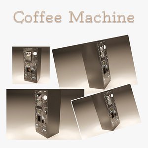 Coffee machine 3D