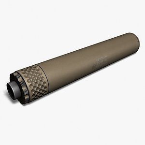 Gemtech TUNDRA Silencer, 9mm, Tan