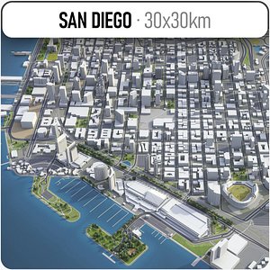 San Diego - city and surrounding area