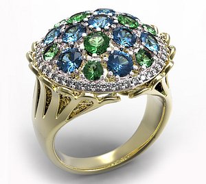 gold ring 3ds