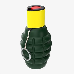 3D Fireworks smoke grenade