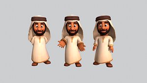 Stylized Arab Male