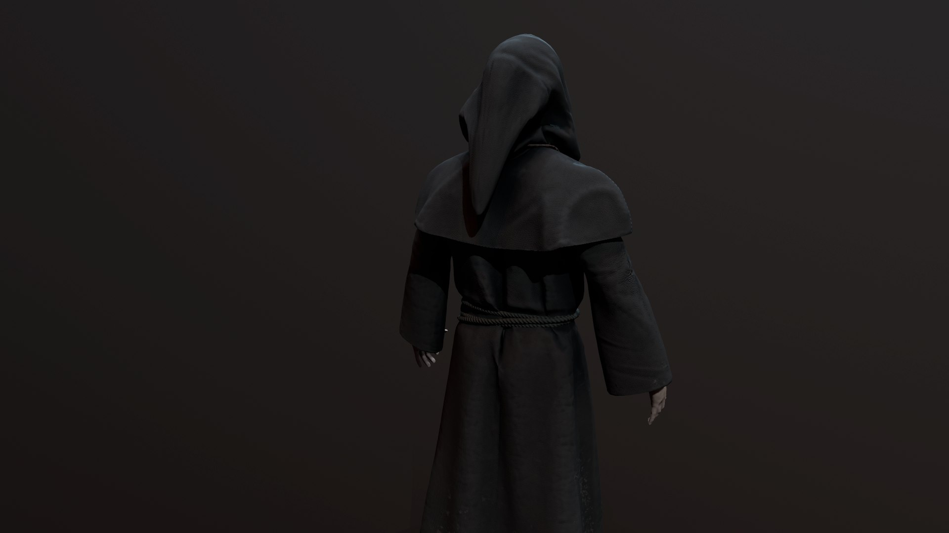 Monk Model - TurboSquid 1483647