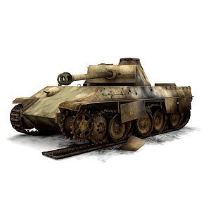 ww2 german sdkfz panther panzer max