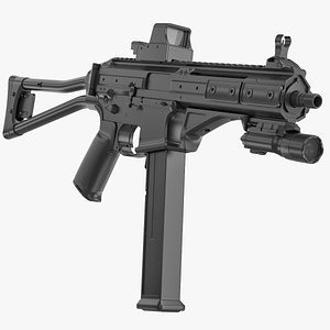 3d gun lwrc smg-45 materials