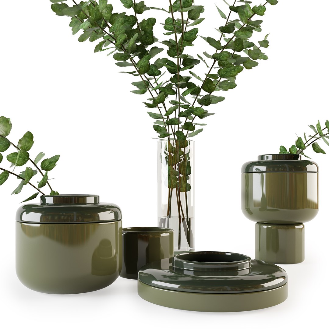 3D Decorative Set - TurboSquid 1446443