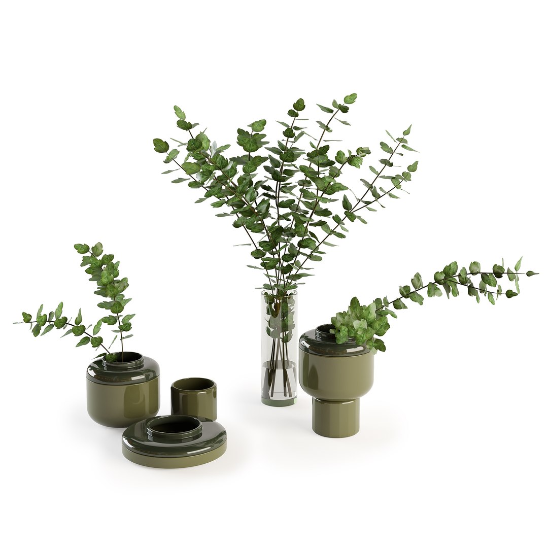 3D Decorative Set - TurboSquid 1446443