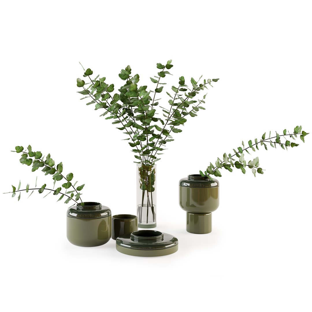 3D Decorative Set - TurboSquid 1446443