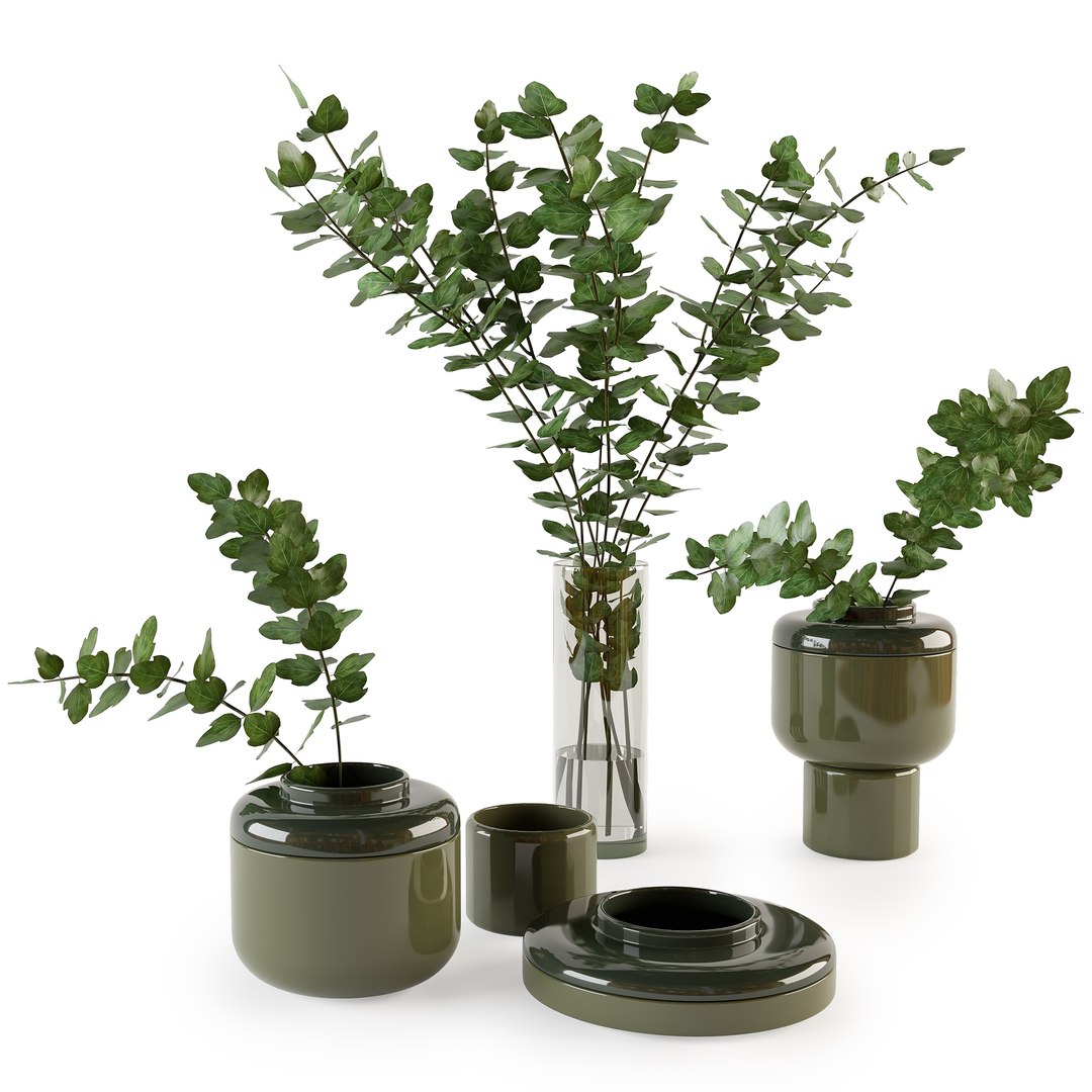 3D Decorative Set - TurboSquid 1446443