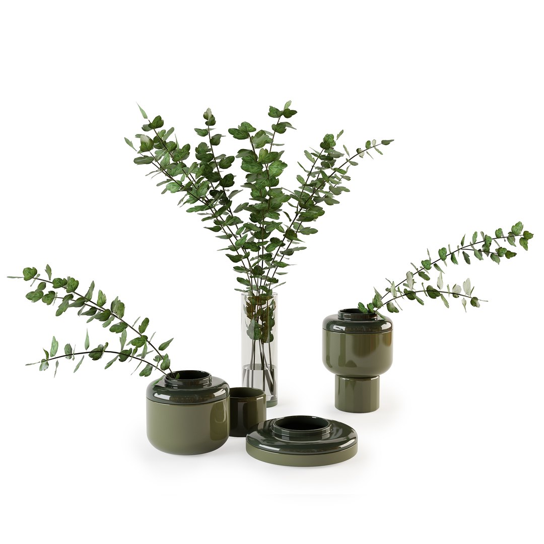 3D Decorative Set - TurboSquid 1446443