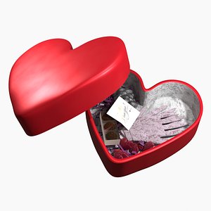 3D Gift Box For Valentines Day