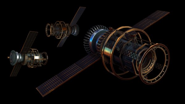 Satellite 3D model - TurboSquid 1442437