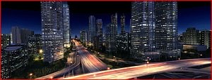 Modern City Animated 002