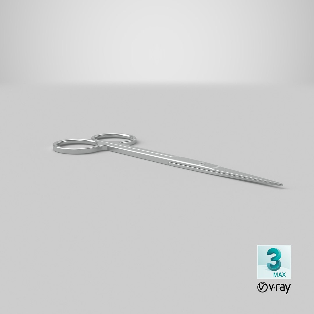 3D Model Medical Scissor - TurboSquid 1339019