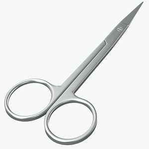 3D model medical scissor