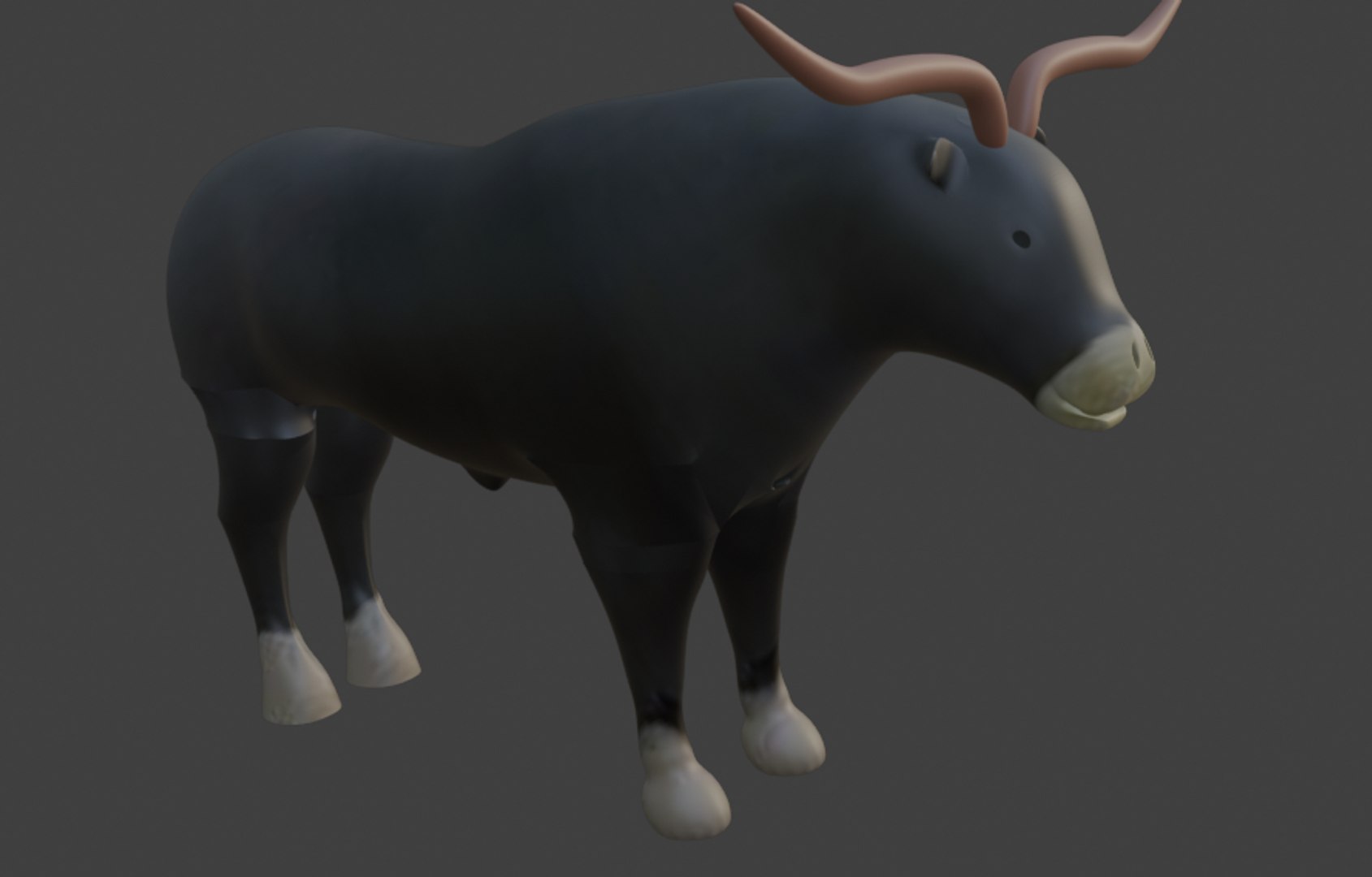 Bull 3D Model 3D - TurboSquid 2366936