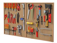 Pegboard Hand Tools Wall Set