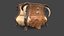 Collezione decorativa di mobili africani