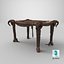 Collezione decorativa di mobili africani