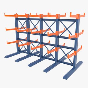 cantilever storage rack model