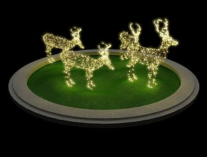 3D model street square design