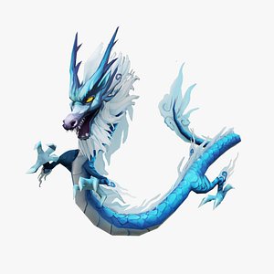3D model Animated Chinese Dragon Loong