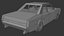 Low Poly Muscle Car Coupé con interni GIOCO MOBILE PRONTO