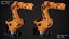 3D rigged kuka kr 1000 model
