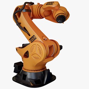 Industrial Robot Kuka KR 1000 Titan Low Poly Rigged