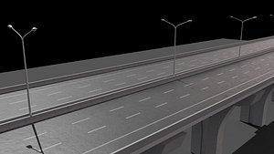 Highway Low-poly
