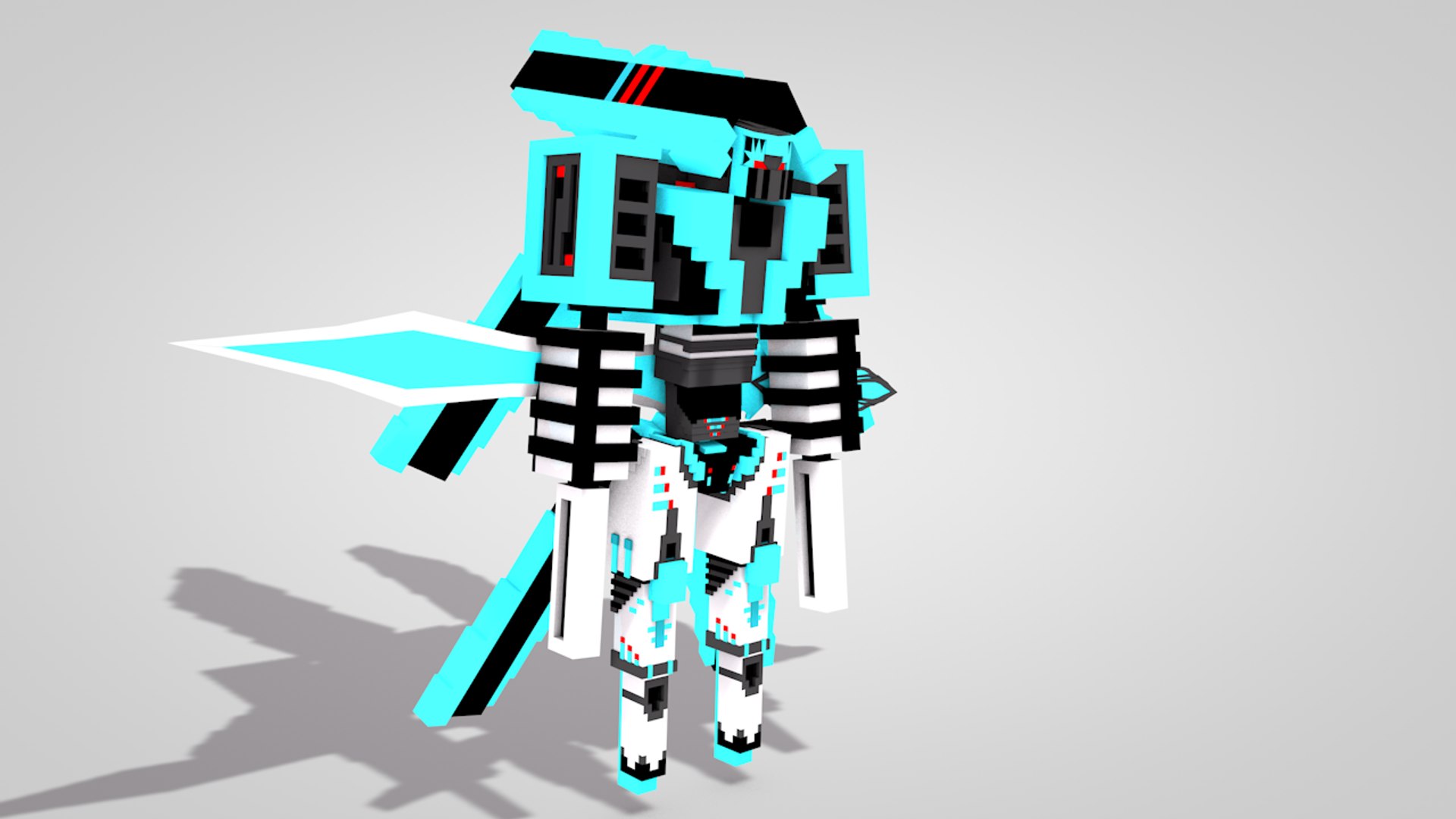3d Minecratf Model